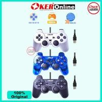 ราคา ⭕️ OKER Online U-706 BLUE/BLACK JOYSTICK USB GAMES จอยเกมส์ PC เดี่ยวสั่น รับประกันศูนย์ไทย 1ปี (29319435996)