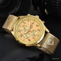 ราคา นาฬิกา Seiko ใหม่ ระบบควอตซ์ หน้าปัดสีดำ สายสแตนเลส นาฬิกาแฟชั่นกันน้ำสำหรับผู้ชาย (28331855125)