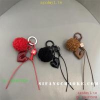 ราคา WQK9 miu Style Love Hanging Blogger พวงกุญแจสไตล์เดียวกัน Pearl Bow Bag Pendant Phone Case Hanging Chain (27791774316)