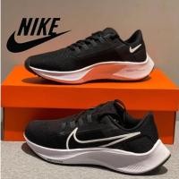 ราคา Nike Zoom Pegasus Black Pegasus 38 Men's and Women's Lightweight Air Cushioned Running Shoes (28169544773)