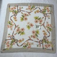 ราคา Burberrys ผ้าเช็ดหน้าลายดอกไม้ เบอเบอร์รี่ (56600941491)