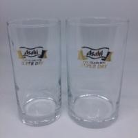 ราคา แก้วเบียร์คู่ ASAHI โลโก้สีทอง นำเข้าจากประเทศญี่ปุ่น (2297563639)