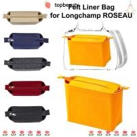 ราคา Topbeauty Liner Bag, Felt Storage Bags Insert Bag, Travel Bucket Bag Multi-Pocket Bag Organizer for Longchamp LE PLIAGE/ROSEAU (25086523689)