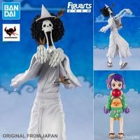 ราคา พร้อมส่ง Figure งานแท้ Original ฟิกเกอร์ One Piece วันพีซ เต็มพิกัดสลัดจอมลุย วันพีช Brook Honeyichi สุภาพบุรุษ บรู๊ค (25227453583)