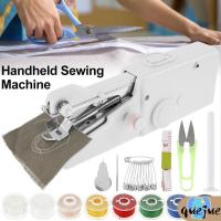 ราคา จักรเย็บผ้าขนาดเล็กสําหรับผู้เริ่มต้นจักรเย็บผ้ามือถือจักรเย็บผ้าไฟฟ้าแบบพกพาพร้อมอุปกรณ์เย็บผ้า ร้านค้า5756 (41124685380)
