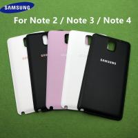 ราคา ของแท้ ฝาครอบแบตเตอรี่ด้านหลังโทรศัพท์ สําหรับ Samsung Galaxy Note 3 N9005 N900 Note 4 N910 Note 2 N7100 (18475730700)
