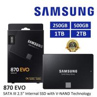 ราคา 250GB / 500GB / 1TB / 2TB SSD (เอสเอสดี) SAMSUNG 870 EVO SATA III รับประกัน 5 - Y (16576813104)