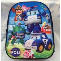 ราคา กระเป๋าเป้สะพายหลัง Robocar Poli 3D 12" กระเป๋า Sekolah (23369187040)