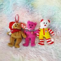 ราคา ของสะสม TY TY Beanie Baby ตุ๊กตา ตุ๊กตาหมี Ty ตุ๊กตาผ้าขน ตุ๊กตาทีวาย หมีวินเทจ ตัวเล็ก McDonald ตุ๊กตาหมีวินเทจ TY (3004859255)