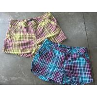 ราคา ZARA กางเกงขาสั้น กระเป๋า 2 ข้าง ผ้า cotton โทนเขียวน้ำตาล แบรนด์แท้ มือ 1 ส่งฟรีค่า BTN007 (2106972308)