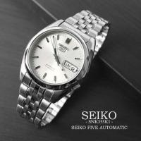 ราคา SEIKO 5 Automatic รุ่นSNK355K1นาฬิกาข้อมือผู้ชายสายแสตนเลส หน้าปัดสีเงิน รับประกันศูนย์ Seiko ไทย 1 ปีเต็ม (9454444898)