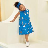 ราคา KIDDYNIA Ducky Ruffle Dress ชุดเดรสเด็กผู้หญิง ลายเป็ดน้อย แต่งระบายรัฟเฟิล สีน้ำเงินสดใส (25087944227)