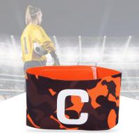 ราคา Tomvorks ปลอกแขนกัปตันทีมฟุตบอลยืดหยุ่นผู้เล่นปรับได้ Bands Bright สีไนลอนทนทานกีฬากลางแจ้ง (สีส้ม) (47301015827)