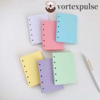 ราคา Vortexpulse A8 M5 กระดาษเติมใบหลวม,กระดาษภายใน 50แผ่นเติมเกลียว Binder หน้าด้านใน,แฟชั่นทํารายการ 5 ห่วงดัชนีการ์ดโน้ตบุ๊คดัชนี Divider หน้าโรงเรียน (27324201477)