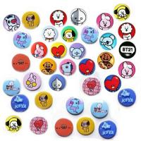 ราคา Bts BT21 เข็มกลัด PIN/เข็มกลัดเกาหลี PIN/เข็มกลัดชั่วคราว PIN (19646020769)
