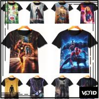ราคา เสื้อยืดซุปเปอร์ฮีโร่ 3D เท่ๆ | เสื้อยืดลายการ์ตูนซุปเปอร์ฮีโร่ | เสื้อผ้าซุปเปอร์ฮีโร่เด็กอายุ 1-12 ปี (41072390798)