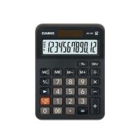 ราคา สีดำ Casio Calculator เครื่องคิดเลข คาสิโอ รุ่น MX-12B แบบตั้งโต๊ะสีสัน ขนาดกะทัดรัด 12 หลัก สีดำ (26958428044)
