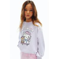 ราคา H&M(เอชแอนด์เอ็ม) เสื้อสเวตเชิ้ตพิมพ์ลาย เด็กผู้หญิง 1308763_1 (42175227429)