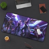ราคา แผ่นรองเมาส์ KDA League of Legends Desk Mat | อารีย์ แผ่นรองเมาส์ กาลี (29183078008)