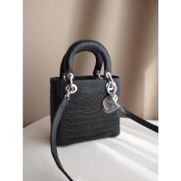ราคา Dior - Black(crocodile leather bag) (19765650064)