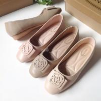 ราคา Zanotti รองเท้าคัชชูส้นเตี้ย พื้นนิ่มหนังนิ่ม ใส่สบาย (23152636158)