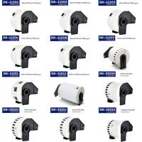ราคา ม้วนกระดาษความร้อน สําหรับเครื่องพิมพ์ฉลาก Brother DK-22205 DK-11201 DK-11208 DK-11204 DK-22223 DK-22210 QL570 QL700 1 ม้วน (16708201979)