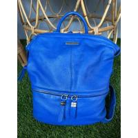 ราคา กระเป๋าเป้ PATRIC BREAL แท้ % มือสองสีน้ำเงิน หนังแท้ (16014273448)