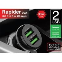 ราคา Capdase QC3.0 Rapider QQ36 Car Charger (4263685720)