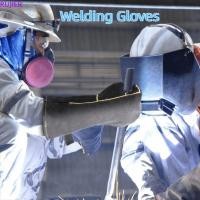 ราคา ริวเออร์ ถุงมือกันความร้อน,หนังทนต่ออุณหภูมิสูงถุงมือเชื่อม,อุปกรณ์ดับเพลิงฉนวนกันความร้อน14/16นิ้วถุงมือนิรภัยเตาการจัดการ (40675874907)