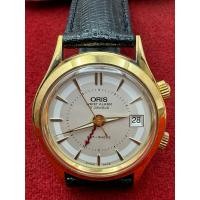 ราคา ORIS WRIST ALARM 17 Jewels Anti-Shock ระบบไขลาน ตัวเรือนทองชุบ นาฬิกาผู้ชาย มือสองของแท้ (25379210502)
