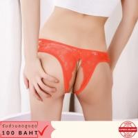 ราคา !! พร้อมส่ง !! กางเกงชั้นใน ซีทรูเปิดเป้า สีแดงสุดเซ็กซี่ ชุดนอนไม่ได้นอน (6848931695)