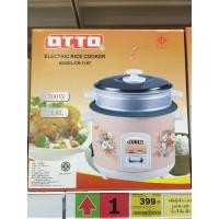 ราคา ข้าวหอม หม้อหุงข้าวไฟฟ้า OTTO รุ่น CR-118T ขนาดความจุ 1.8 ลิตร (รับประกันสินค้า 1 ปี) (28827452140)