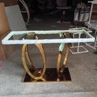 ราคา ทางเข้าทางเข้าแถบสไตล์ทางเข้าแสงหรูหราหินอ่อนแสงหรูหราสแตนเลสโต๊ะข้างแคบโต๊ะทางเข้าโต๊ะอิตาลี สบ (41926431678)