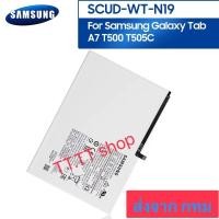 ราคา แบตเตอรี่ แท้ Samsung Galaxy Tab A7 T500 T505C battery SCUD-WT-N19 7040MAh รับประกัน 3 เดือน (41013199682)