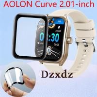 ราคา 5d ฟิล์มป้องกันสําหรับ AOLON Curve 2.01 นิ้วป้องกันหน้าจอฟิล์มป้องกันรอยขีดข่วนสําหรับ AOLON Curve Smartwatch Protector (ไม่ใช่กระจก) (27602385829)