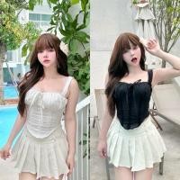 ราคา เสื้อสายเดี่ยว ผ้าคอตตอนลินิน งานป้าย Nusa (26364256191)