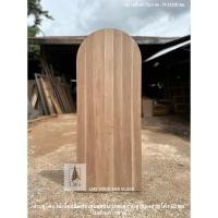 ราคา (ชุดประตู+วงกบ) ประตูโค้ง ไม้เนื้อแข็ง ทึบเรียบเสมอขอบ + วงกบโค้ง ไม้เนื้อแข็ง 2”x4” (19267999426)