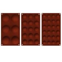 ราคา ครึ่งทรงกลมซิลิโคนแม่พิมพ์เค้กตกแต่งเครื่องมือพุดดิ้งเยลลี่ช็อคโกแลต ฉ ออนดานท์ มูลด์ ลูกบอล รูปร่างบิสกิตเครื่องมือ (44366500796)