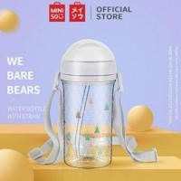 ราคา Miniso We Bare Bears Water Bottle 400ml / ขวดดื่มพร้อมสายรัด We Bare Bears (28069545405)