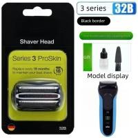 ราคา Braun 32B เครื่องโกนหนวดไฟฟ้ามีดโกน Blade Series 3 เปลี่ยน Cassette HEAD เครื่องตัดฟอยล์ Braun หัวโกน Braun เครื่องโกนหนวดอุปกรณ์เสริม (43421168010)