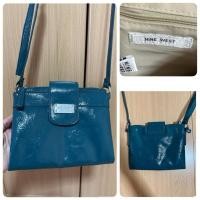 ราคา ส่งต่อ กระเป๋า Nine west สีเขียว ขนาด 8“ สูง 6.5” ไม่รวมสาย (29561173926)