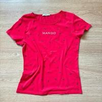 ราคา Mango เสื้อยืดคอกลมแขนสั้น (29534124893)