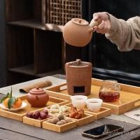 ราคา รอบเตาชาญี่ปุ่นครัวเรือนถาดชาชุดน้ําชาไม้เนื้อแข็งขายส่งถาดผลไม้แห้งกล่องเก็บถาดสดชื่นสไตล์จีนชา ที (55900127363)