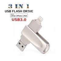 ราคา 3.0 แฟลชไดรฟ์ USB ความเร็วสูง ไดรฟ์ปากกาโลหะ 16GB 32GB สําหรับ iphone 64GB 128GB 256GB หน่วยความจําดิสก์ u (43122454333)