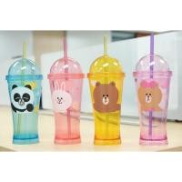 ราคา *พร้อมส่ง* กระบอกน้ำ LINE FRIENDS 22 ออนซ์ พร้อมหลอด ลายแพนด้าสีฟ้า : พรีเมี่ยมเซเว่น/แลกแสตมป์ (7-11) (14393783036)