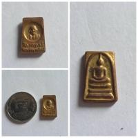 ราคา พระสมเด็จพิมพ์คะแนน หลังรูปเหมือนสมเด็จโต วัดระฆัง ปี 2545 เนื้อทองเหลืองแท้ ขนาดจิ๋วหายาก ของดีมีประสบการณ์ น่าบ (42264938408)