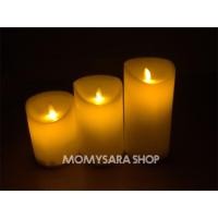 ราคา เทียนLED เทียนปลอม เทียนใส่ถ่าน เทียนสะบัด **แถมถ่านทุกกล่อง** พร้อมส่งจ้า (1318876874)