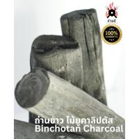 ราคา ถ่านขาว ไม้ยูคาลิปตัส Binchotan White Charcoal 1 KG ไฟแรงสม่ำเสมอ ติดทนนานมากกว่าถ่านไม้ทั่วไป 3-4 เท่า (22962665413)