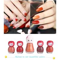 ราคา YOYO สีทาเล็บ สูตรน้ำแบบลอกได้ คละสี/เซต ปลอดภัย ลอกออกได้เลย 1เซทมี5สี เบอร์ ZJY-10025901# (พร้อมส่งค่ะ) (7636403578)
