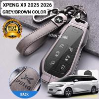 ราคา XPENG X9 2025 2026 ฝาครอบกุญแจรีโมทหนังโลหะ (41519315763)